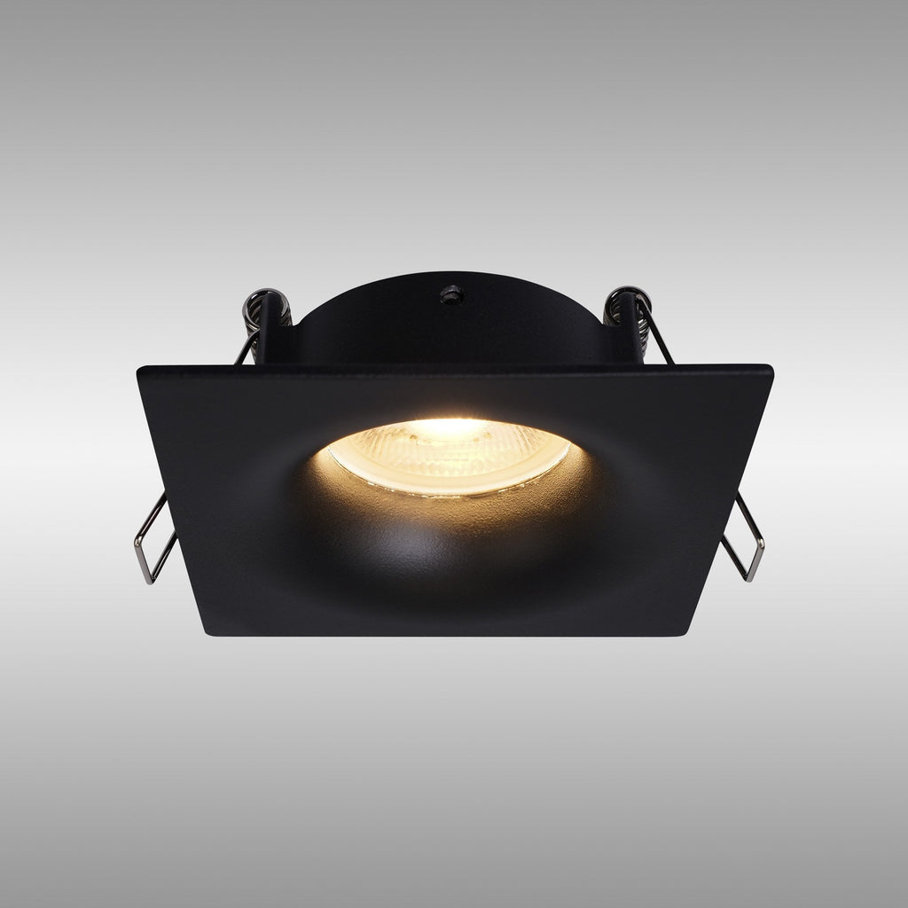M8657 Tavira Outdoor Recessed Spotlight 8.5cm Square Black