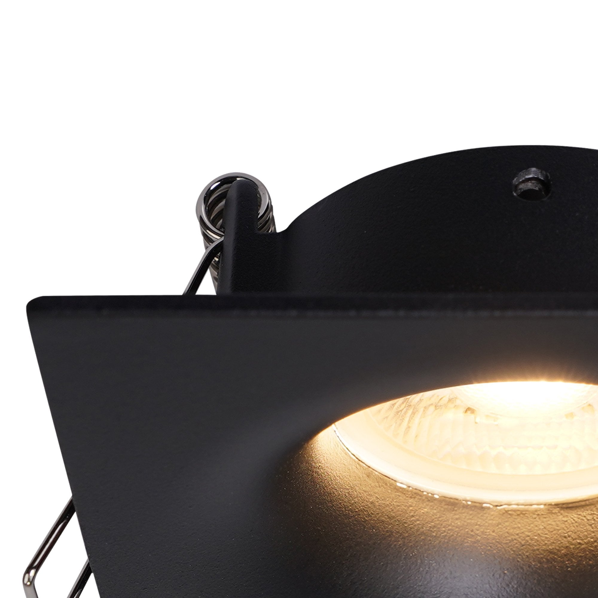 M8657 Tavira Outdoor Recessed Spotlight 8.5cm Square Black