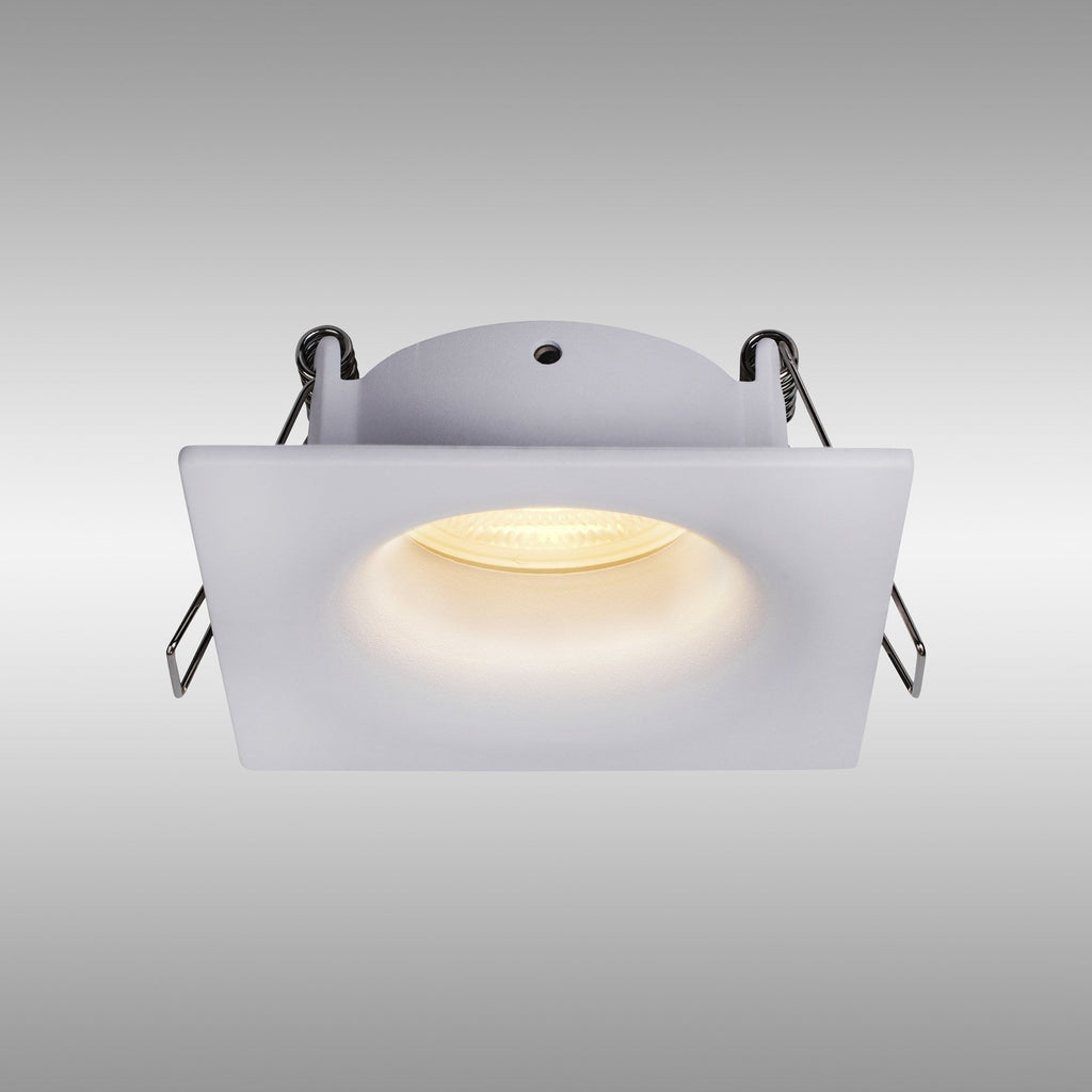 M8656 Tavira Outdoor Recessed Spotlight 8.5cm Square White