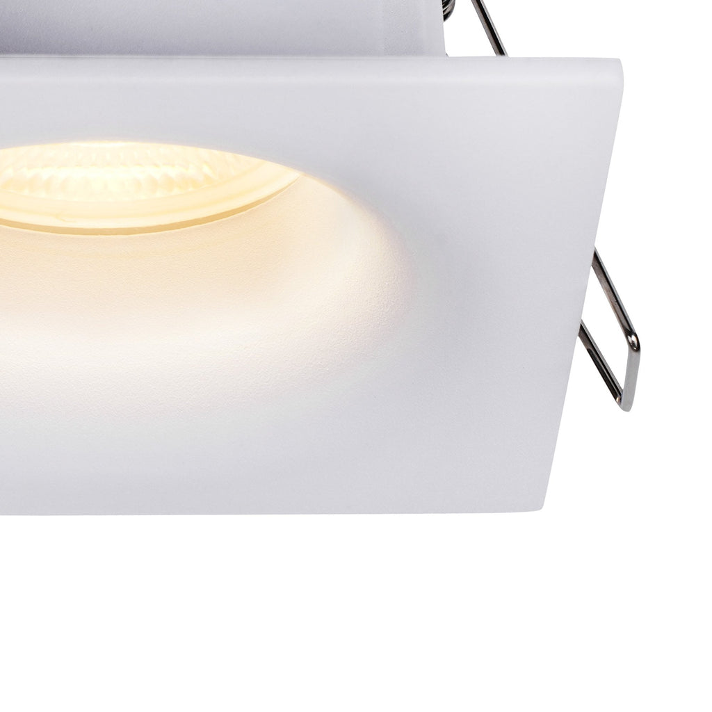 M8656 Tavira Outdoor Recessed Spotlight 8.5cm Square White