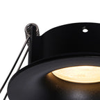 M8655 Tavira Outdoor Recessed Spotlight 8.5cm Round Black