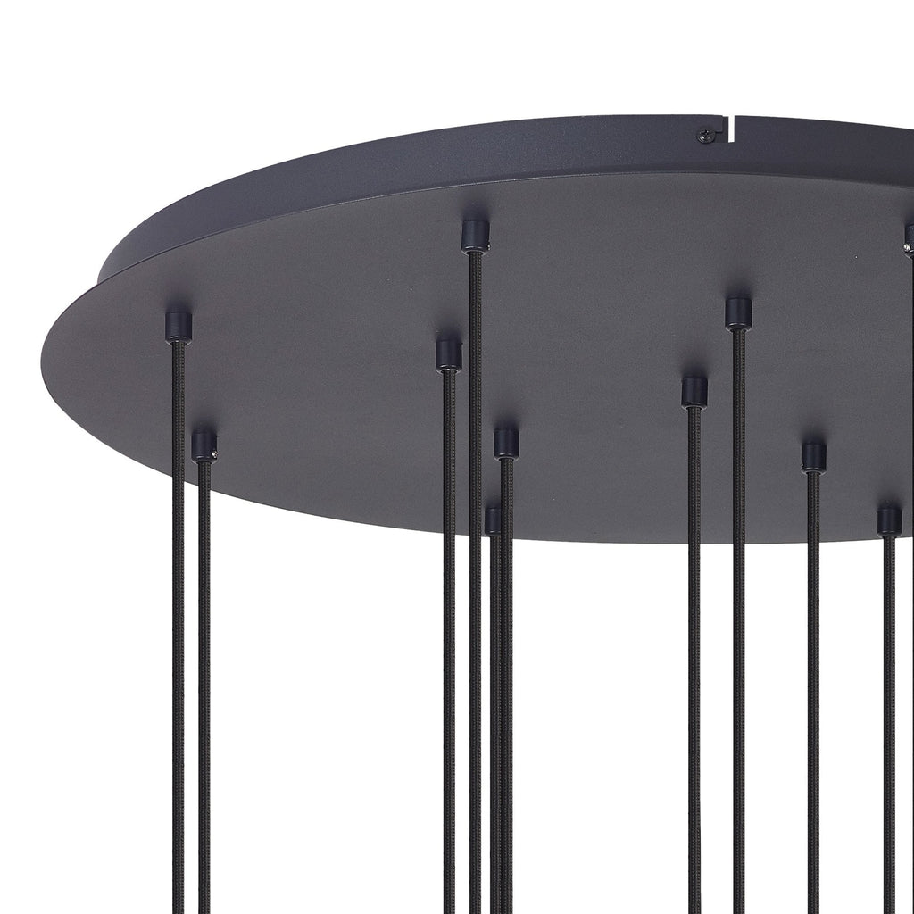 M7879 Tonic 14 Light Round Pendant Black/Chrome/Bronze/Copper