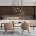 M7878 Tonic 14 Light Rectangular Pendant Black/Chrome/Bronze/Copper