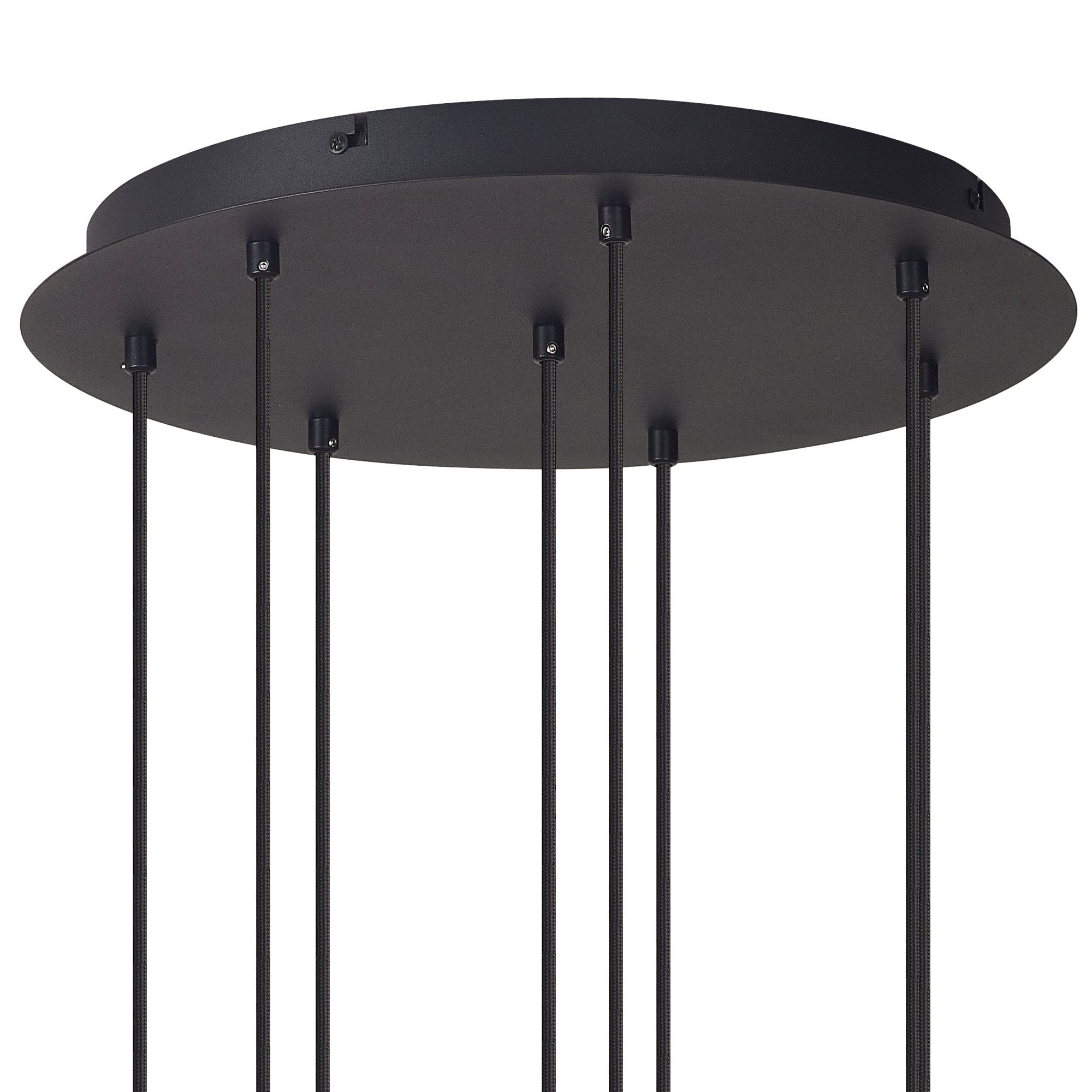 M7881 Tonic 8 Light Round Pendant Black/Chrome/Bronze/Copper