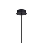 M7876 Tonic 1 Light Pendant Bronze/Black/Bronze Glass