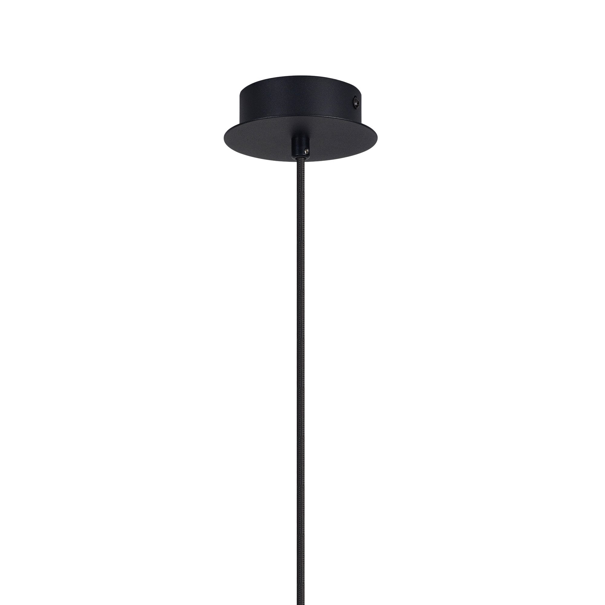 M7877 Tonic 1 Light Pendant Copper/Black/Copper Glass