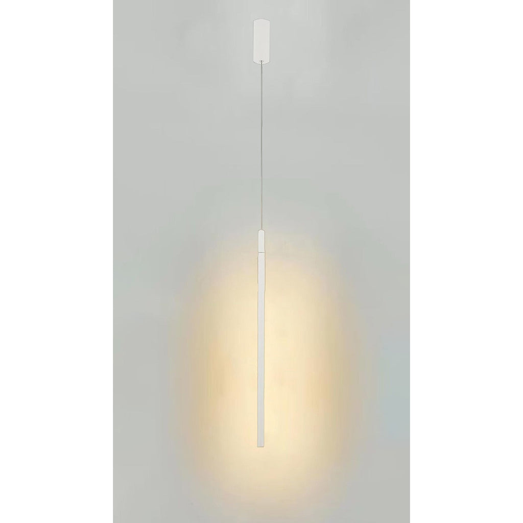 M8482 Torch LED Vertical Pendant Sand White