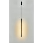 M8483 Torch LED Vertical Pendant Sand Black