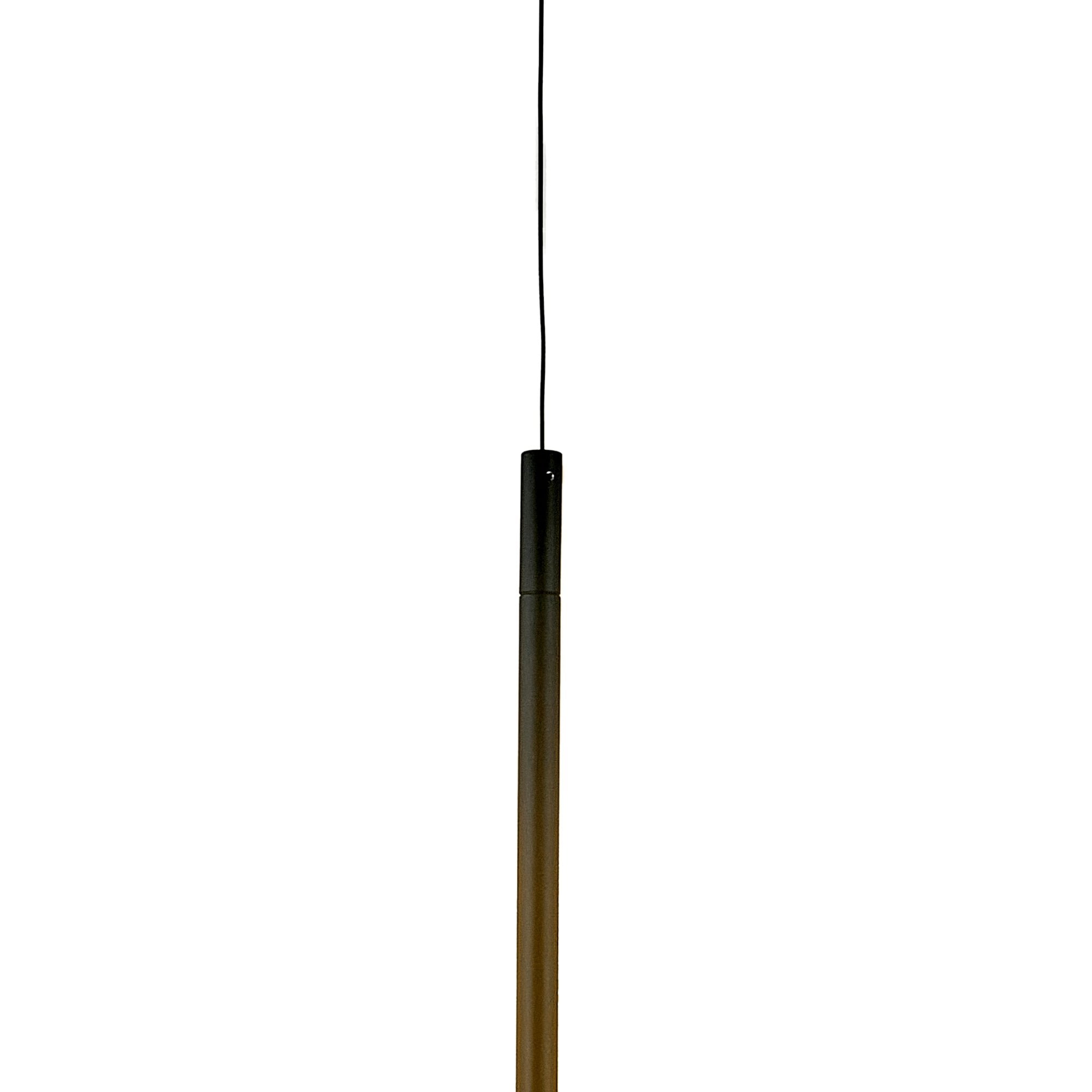 M8483 Torch LED Vertical Pendant Sand Black