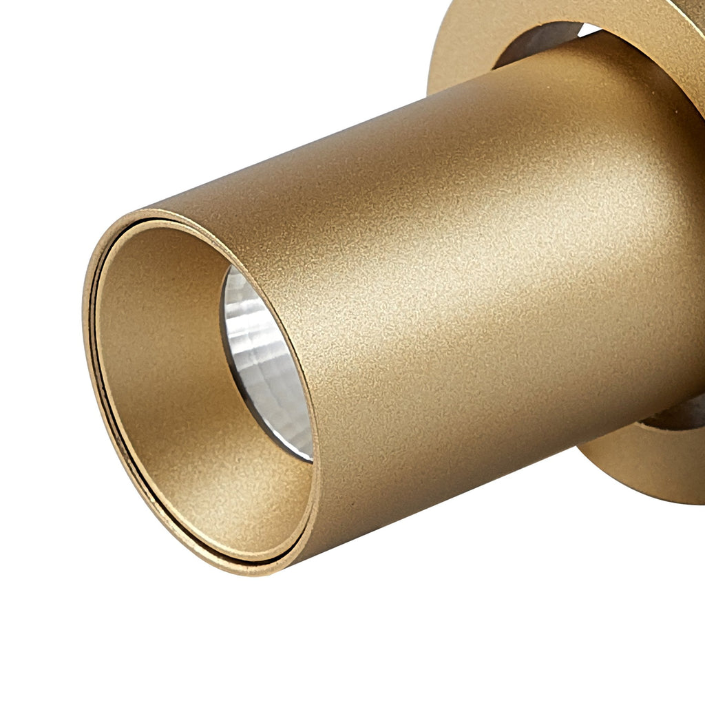 M8454 Trimasi 50 x 60mm LED Spotlight Sand Gold
