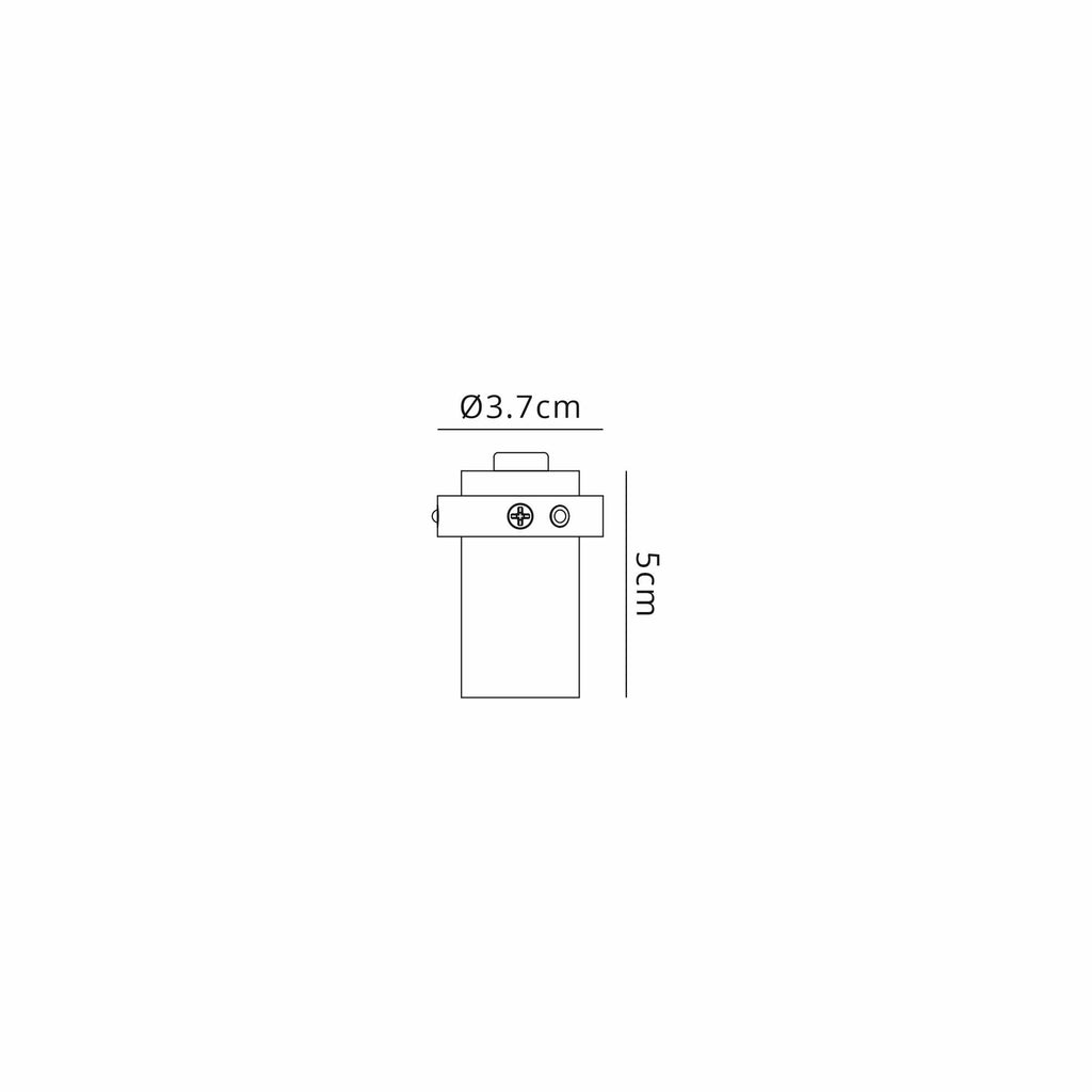 M8451 Trimasi 37 x 50mm LED Spotlight Sand Black