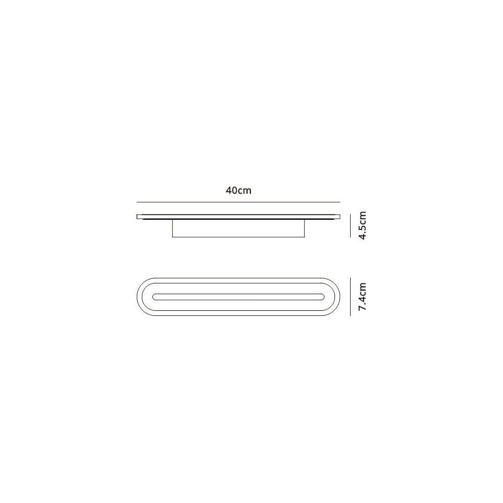 M8508 Tulum LED Wall Lamp White