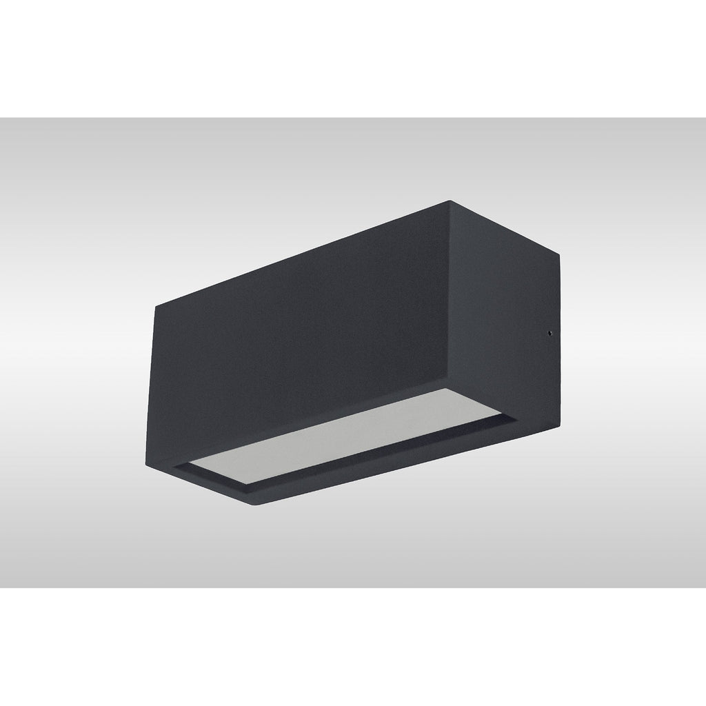M8352 Utah Outdoor 1 Light Wall Lamp Up/Down Graphite