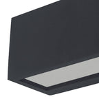 M8352 Utah Outdoor 1 Light Wall Lamp Up/Down Graphite