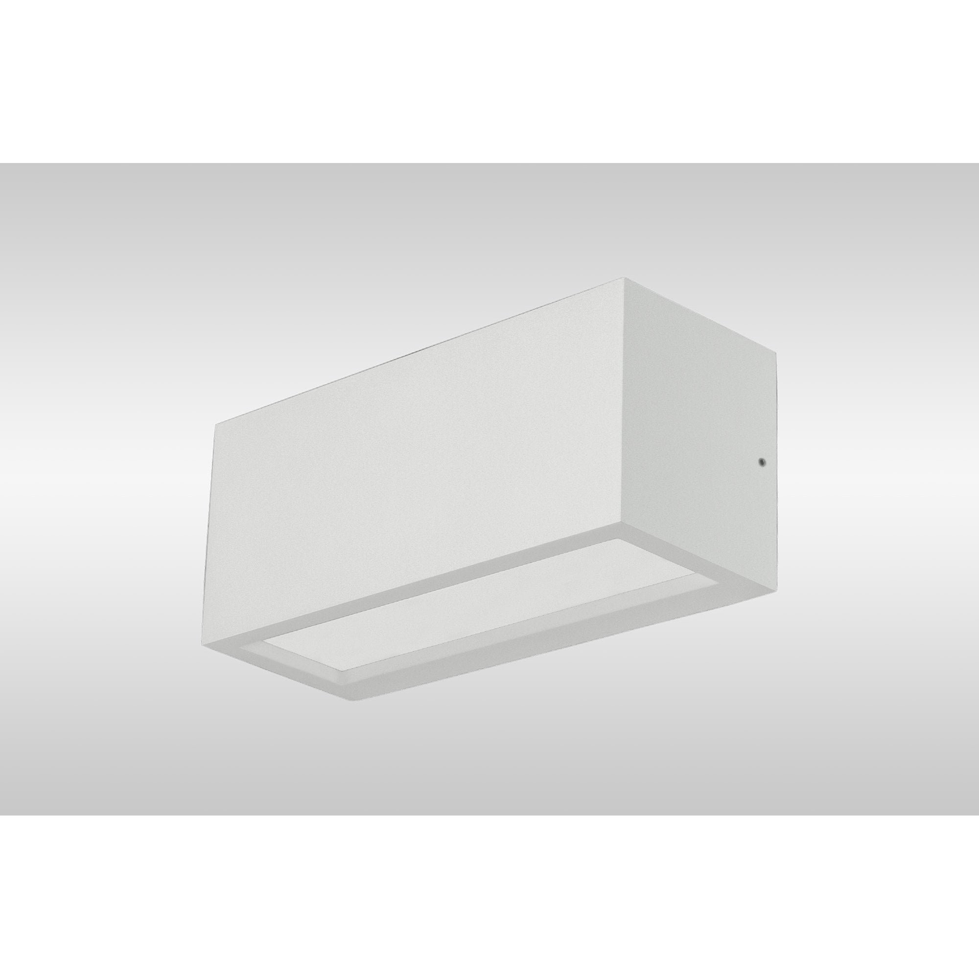 M8353 Utah Outdoor 1 Light Wall Lamp Up/Down White