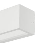 M8353 Utah Outdoor 1 Light Wall Lamp Up/Down White