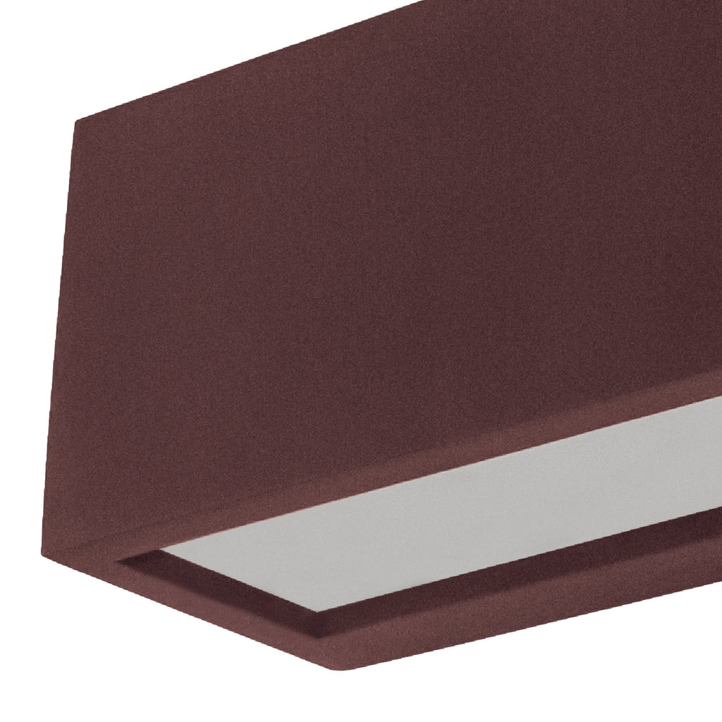 M8354 Utah Outdoor 1 Light Wall Lamp Up/Down Sand Brown