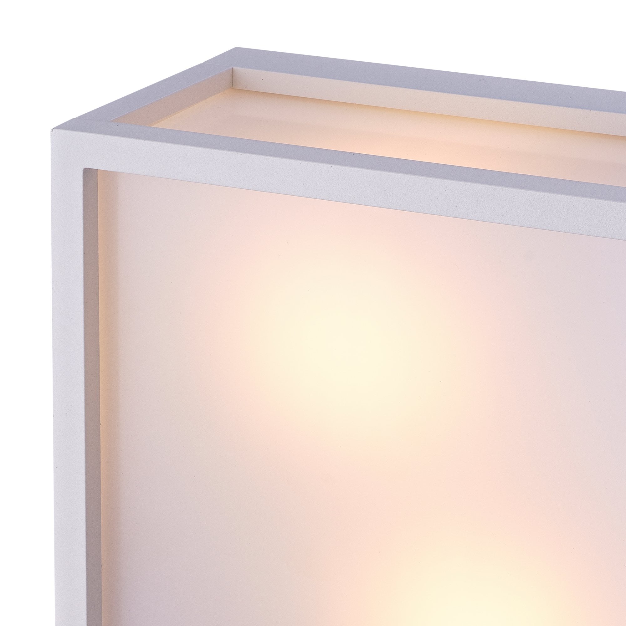 M8379 Utah Outdoor 2 Light Ceiling Light White