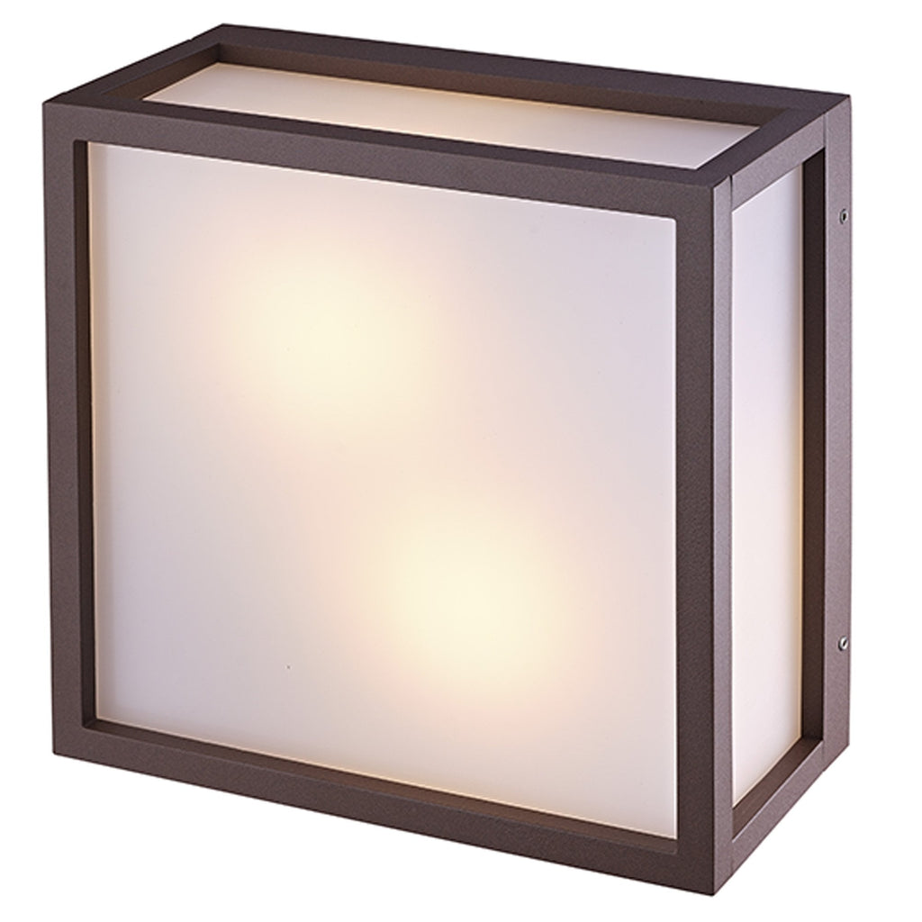 M8380 Utah Outdoor 2 Light Ceiling Light Sand Brown