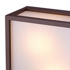 M8380 Utah Outdoor 2 Light Ceiling Light Sand Brown