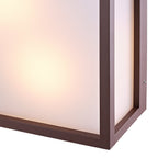 M8380 Utah Outdoor 2 Light Ceiling Light Sand Brown
