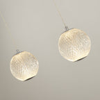 51485-5CC Allure 5 Light LED Bar Pendant Chrome Metal Clear Acrylic
