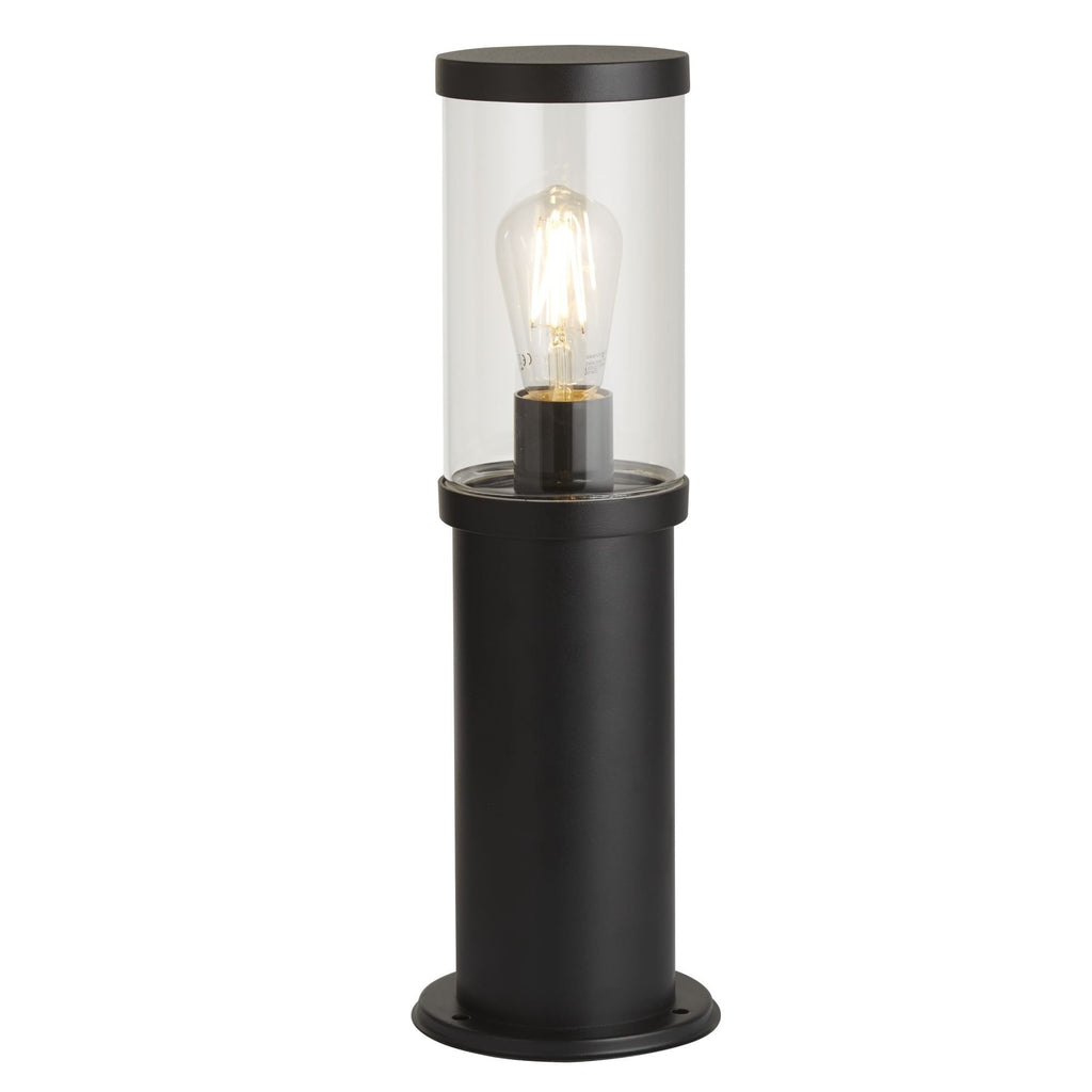 8631-450 Bakerloo Outdoor Post Black Metal Polycarbonate