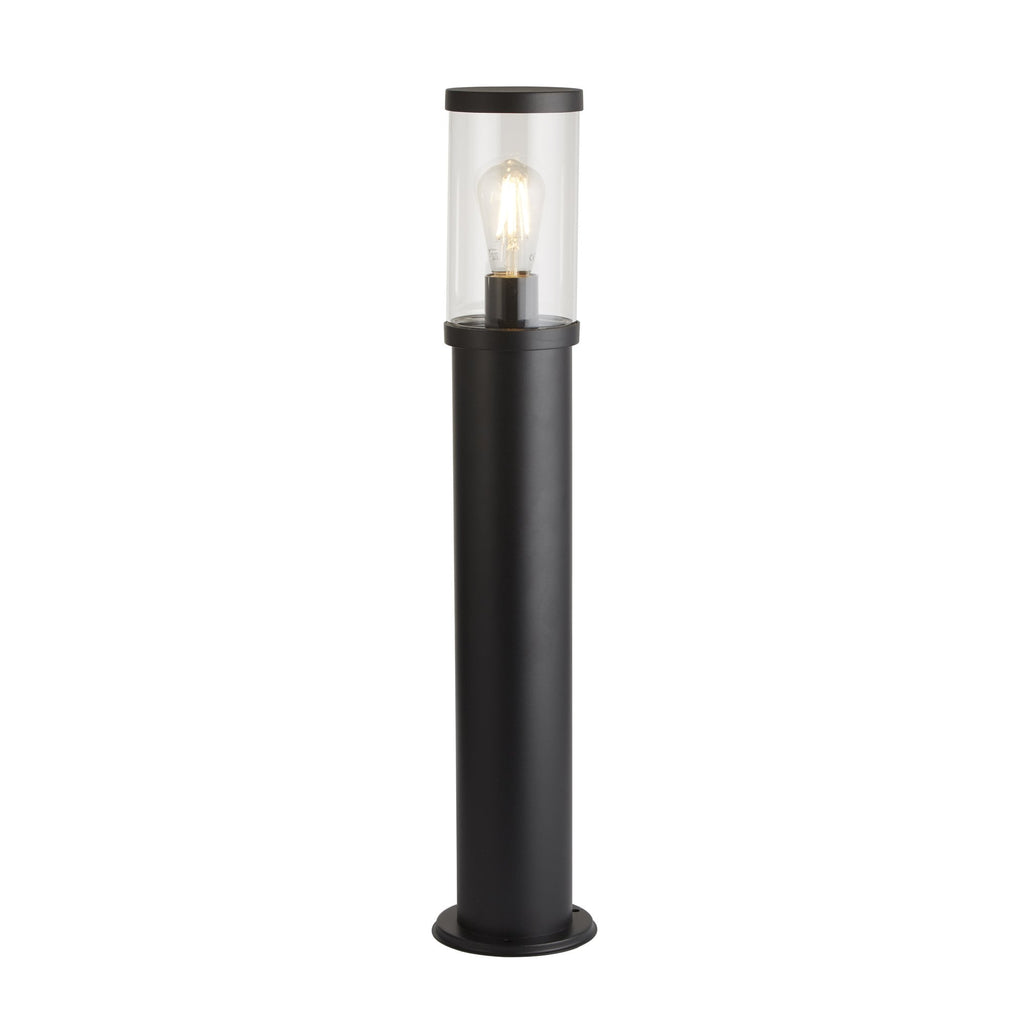 8631-730 Bakerloo Outdoor Post Black Metal Polycarbonate