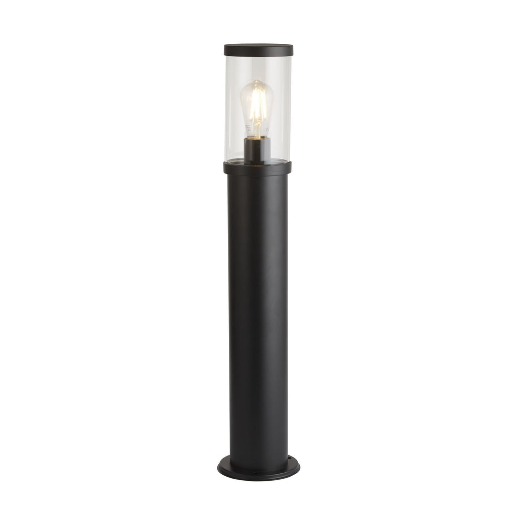 8631-730 Bakerloo Outdoor Post Black Metal Polycarbonate