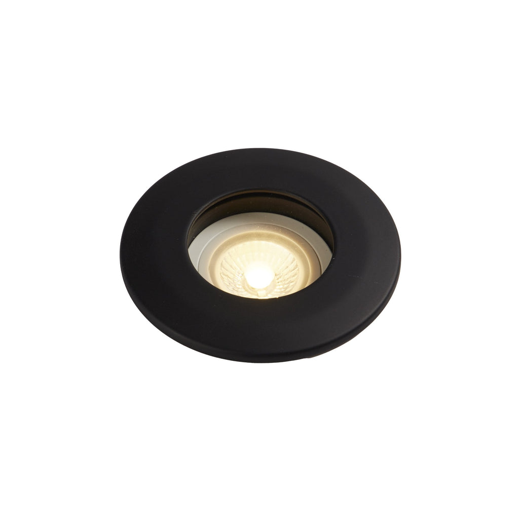 72310BK Burford Bathroom Black Downlight IP65 Fire Rated
