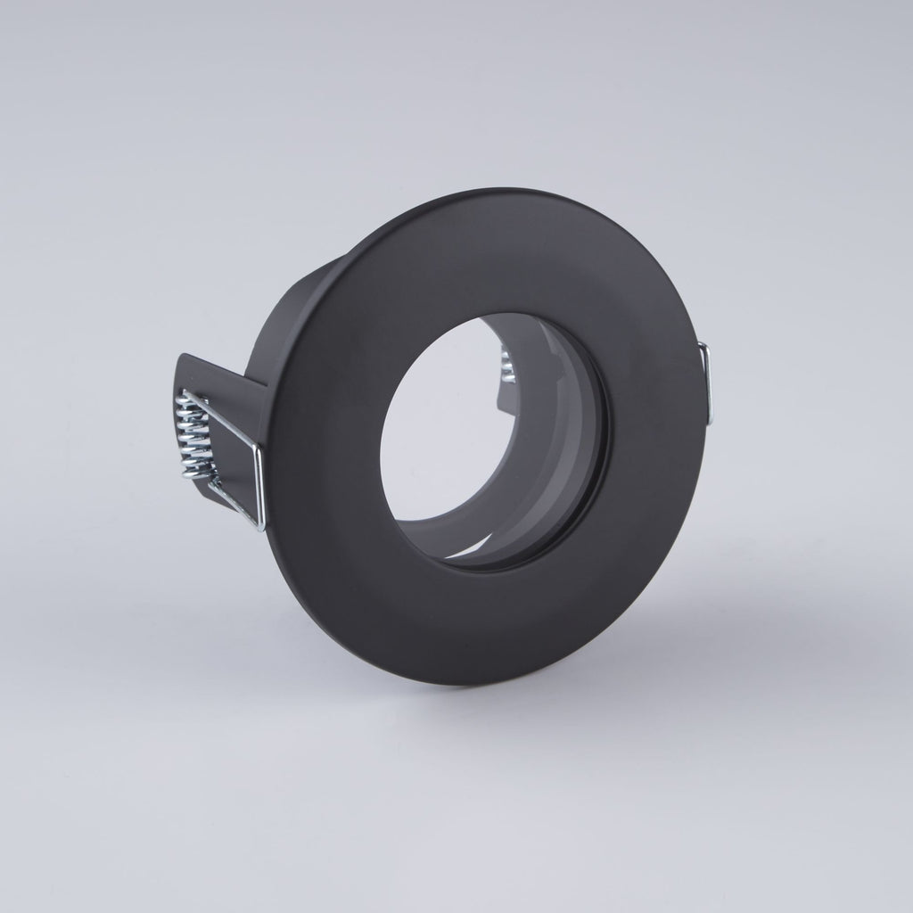 72310BK Burford Bathroom Black Downlight IP65 Fire Rated