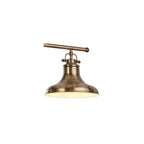 3193-3AB Dallas 3 Light Bar Pendant Antique Brass Metal