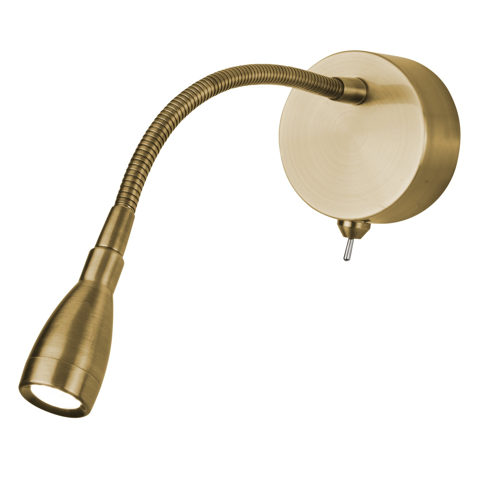 9917SB Flexy LED Adjustable Wall Light Satin Brass