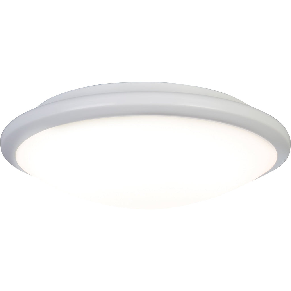 7938-30WH Knutsford Bathroom LED Flush White Frosted Glass