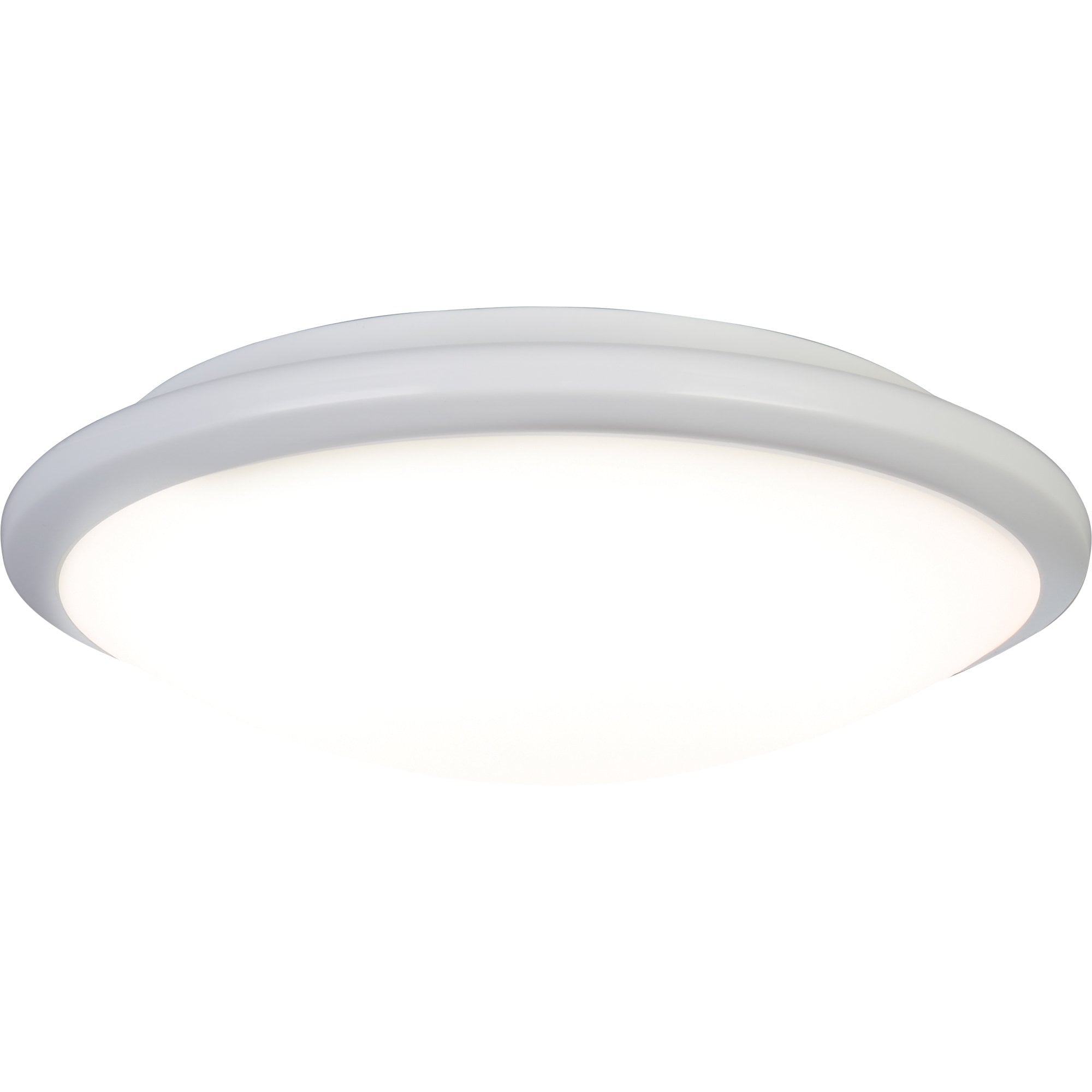 7938-30WH Knutsford Bathroom LED Flush White Frosted Glass