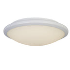 7938-30WH Knutsford Bathroom LED Flush White Frosted Glass