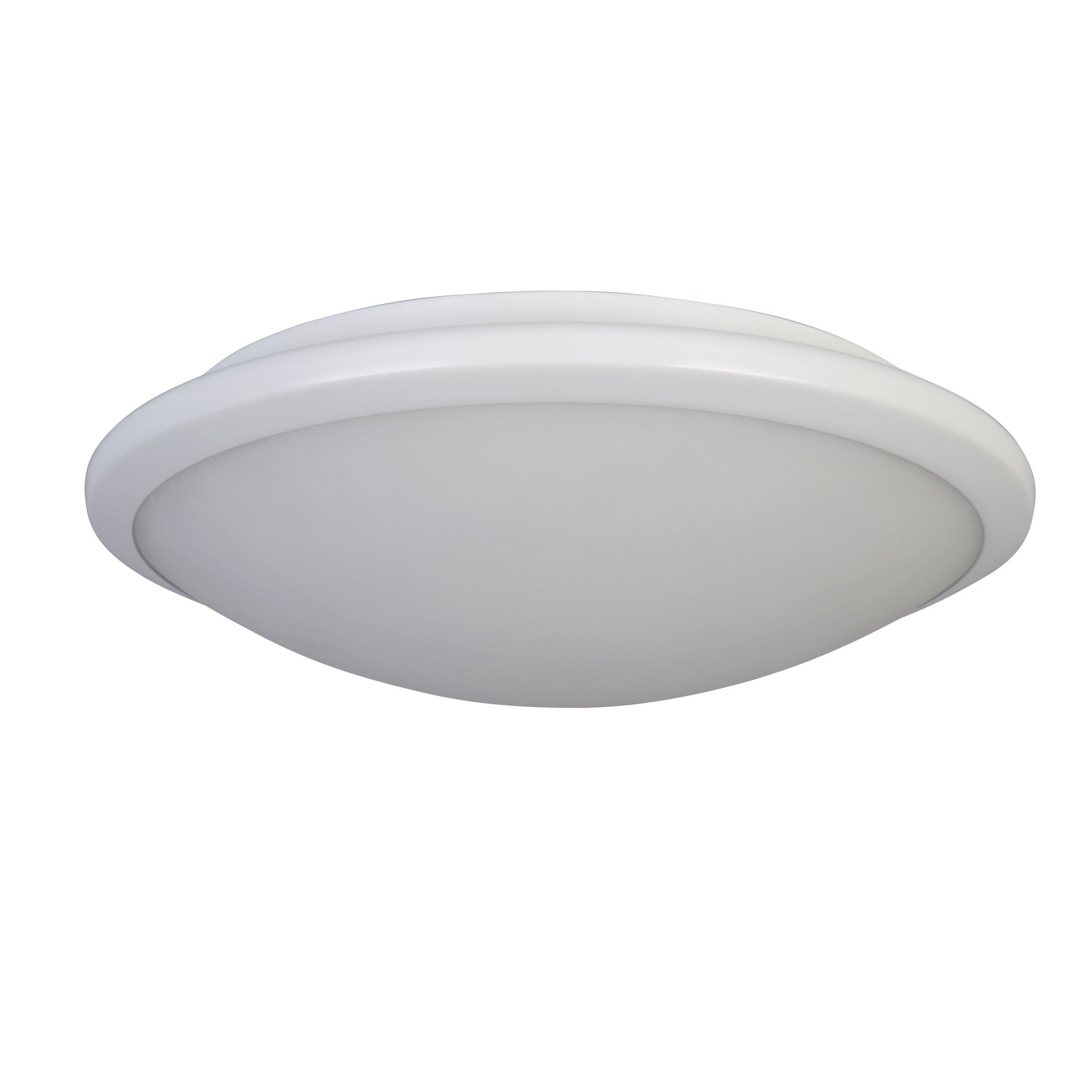 7938-30WH Knutsford Bathroom LED Flush White Frosted Glass