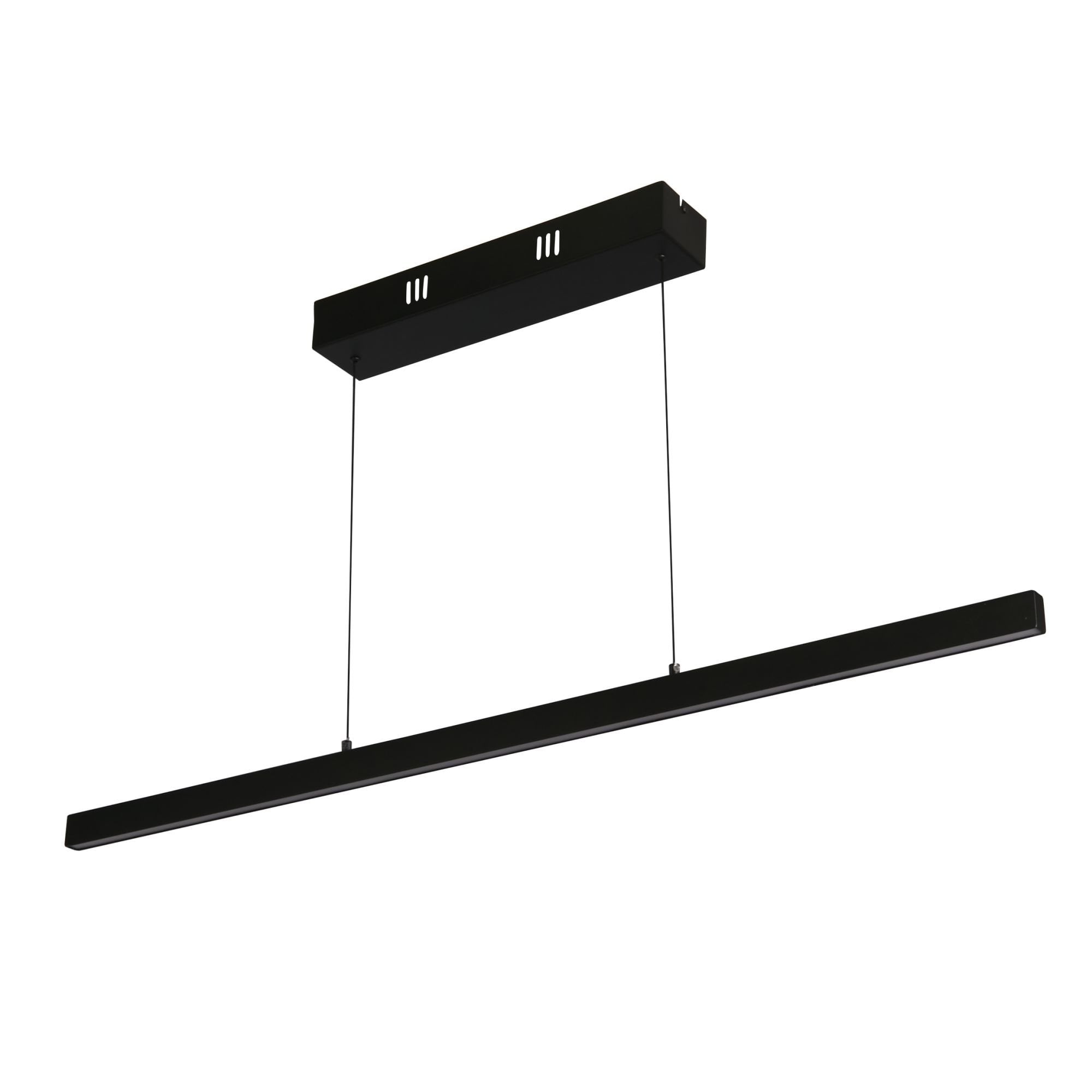 30228BK Layla Gesture Control LED Pendant Black Metal Opal Acrylic
