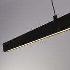 30228BK Layla Gesture Control LED Pendant Black Metal Opal Acrylic