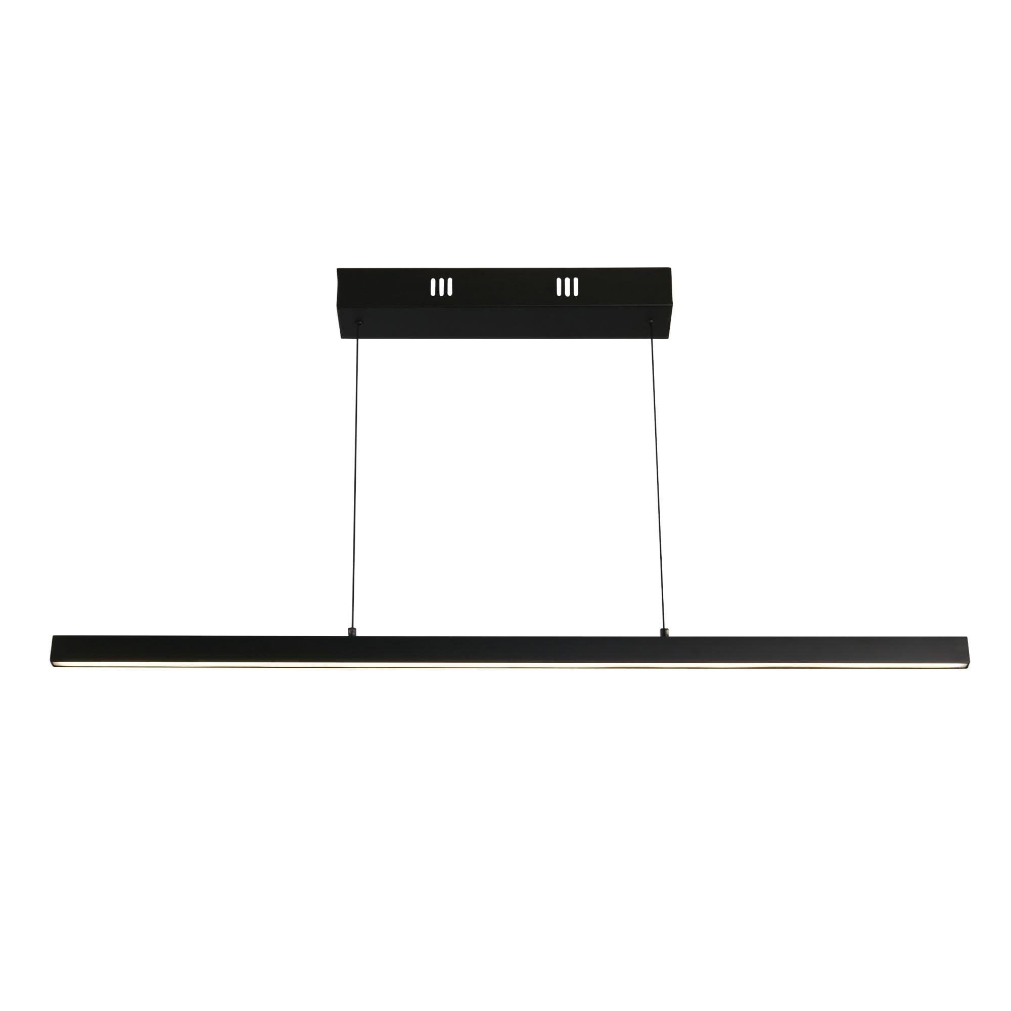 30228BK Layla Gesture Control LED Pendant Black Metal Opal Acrylic