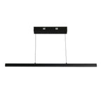 30228BK Layla Gesture Control LED Pendant Black Metal Opal Acrylic