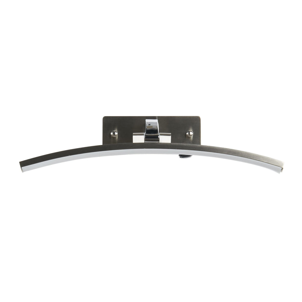 79821-40SS Santorini LED Picture Light Satin Silver Polished Chrome