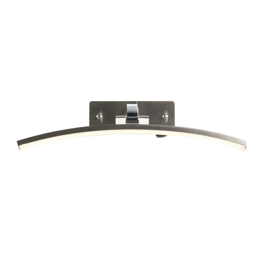 79821-40SS Santorini LED Picture Light Satin Silver Polished Chrome