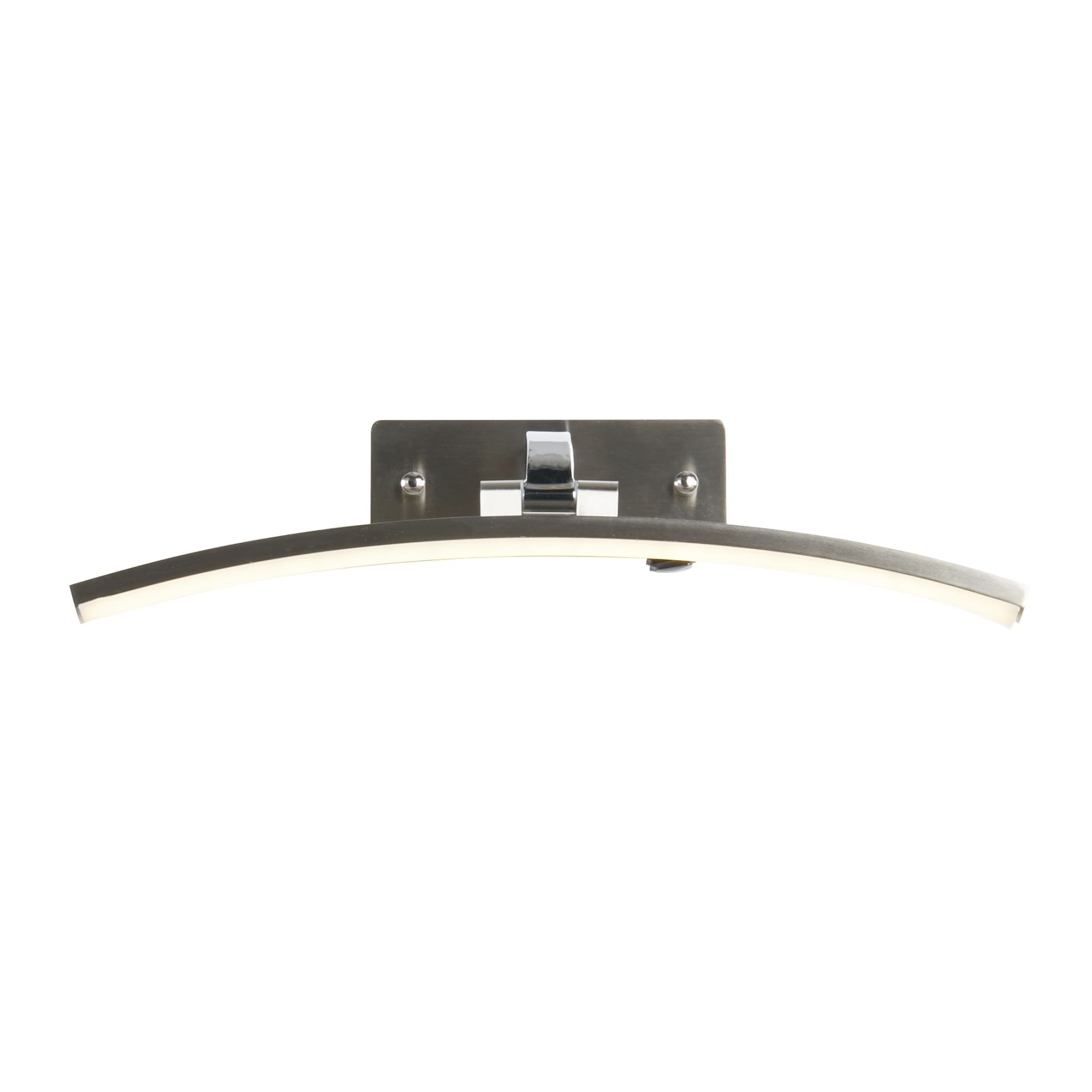 79821-40SS Santorini LED Picture Light Satin Silver Polished Chrome