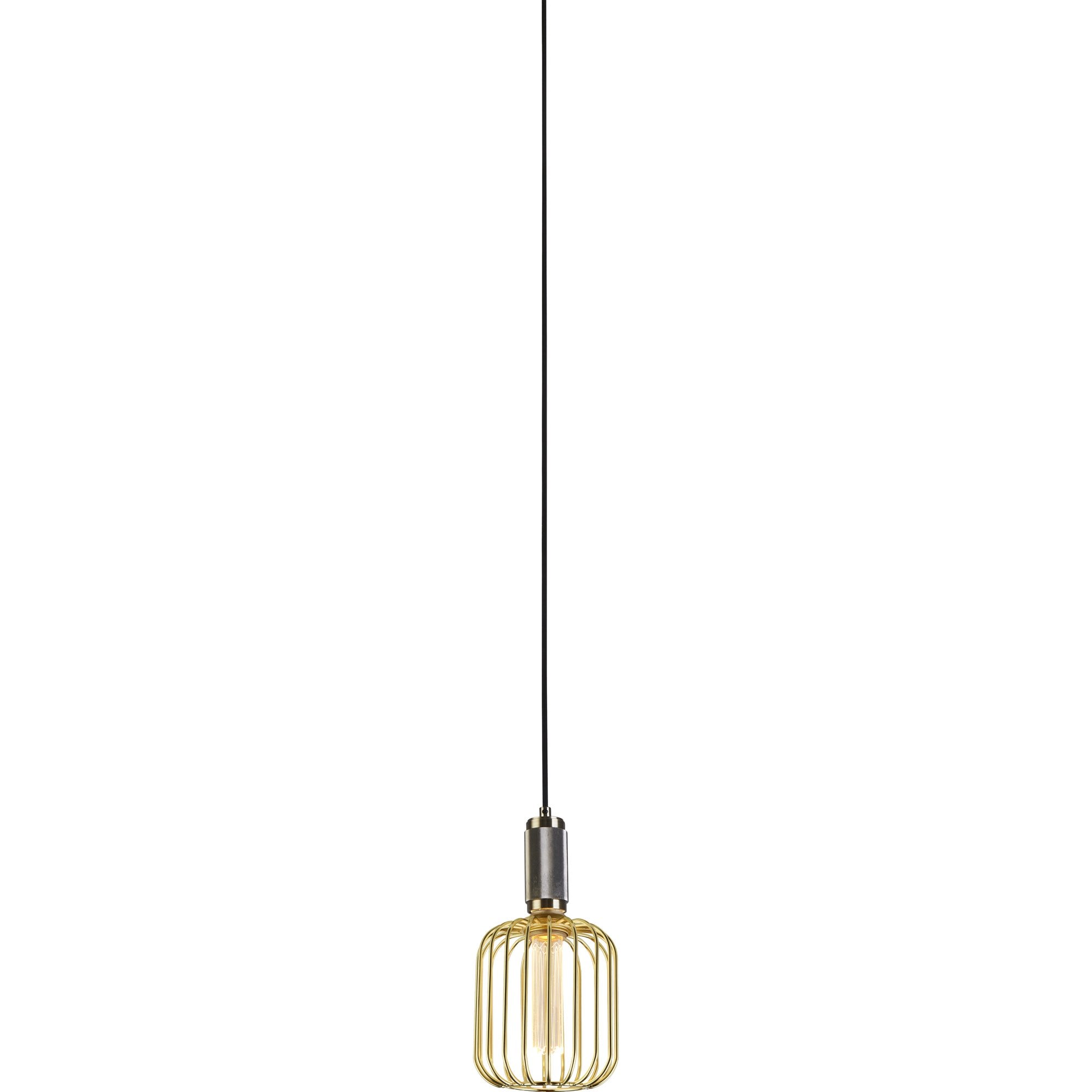 77651AB Suspension Cable Antique Brass Gold Braided Cable