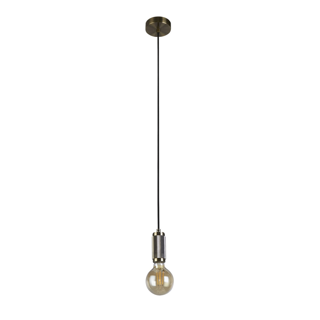 77651AB Suspension Cable Antique Brass Gold Braided Cable