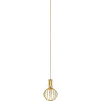 77651GO Suspension Cable Knurled Gold Metal Gold Braided Cable