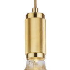77651GO Suspension Cable Knurled Gold Metal Gold Braided Cable