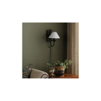 SIV0722 Sivan Wall Light Matt Black With Shade