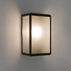 1095039 Homefield Sensor Outdoor Wall Light Textured Black